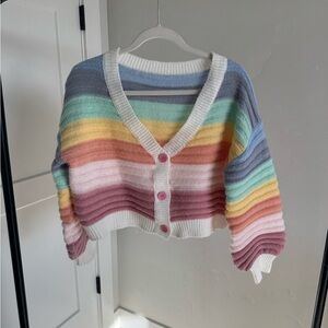 Multicolor Striped Women's Sweater